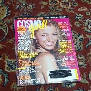 Vintage 2007 CosmoGirl Magazine with Blake Lively Cover